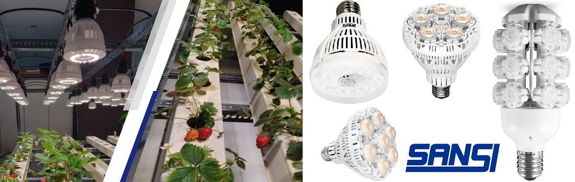 SANSI LED GROW LIGHT E27 BULBS FLOWER SHOPS